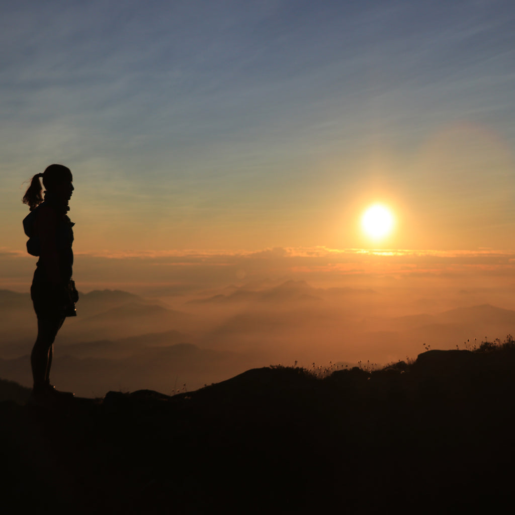 Rashila in the Sunset Sky