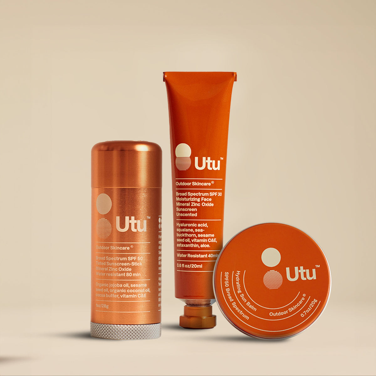 Active Kit | Portable Mineral SPF & Travel Skincare Set